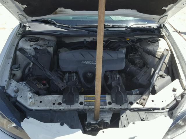 2G2WS522351227232 - 2005 PONTIAC GRAND PRIX WHITE photo 7