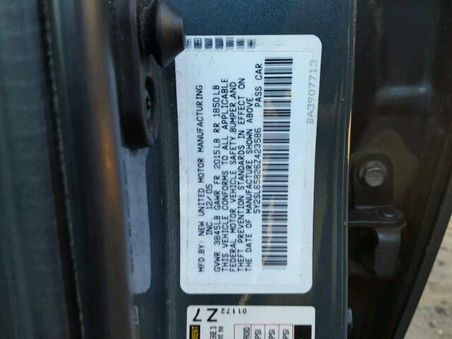 5Y2SL65826Z423586 - 2006 PONTIAC VIBE GREEN photo 10