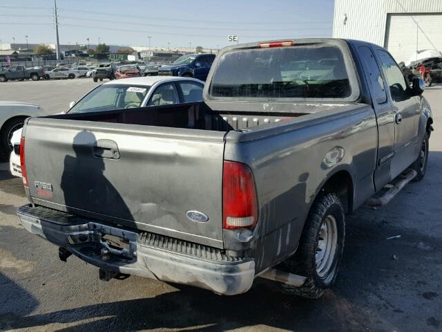 1FTRX17222NC04711 - 2002 FORD F150 GRAY photo 4