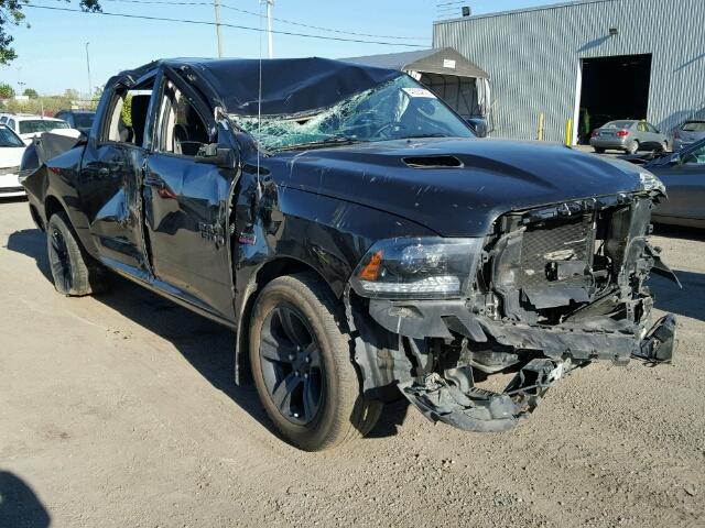 1C6RR7MT0FS757849 - 2015 RAM 1500 BLACK photo 1