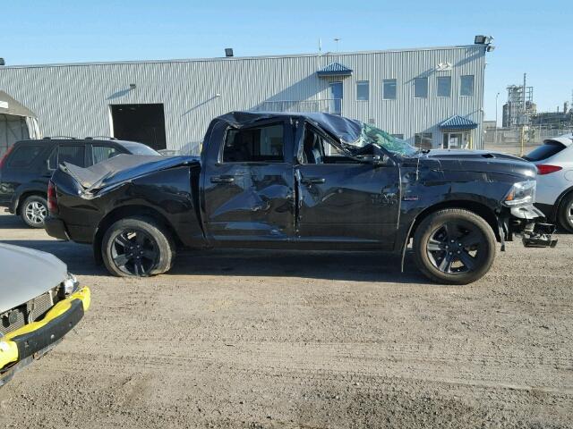 1C6RR7MT0FS757849 - 2015 RAM 1500 BLACK photo 9