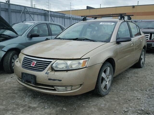 1G8AL55B96Z132191 - 2006 SATURN ION LEVEL GOLD photo 2