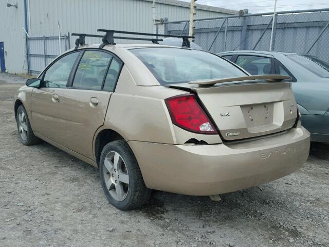 1G8AL55B96Z132191 - 2006 SATURN ION LEVEL GOLD photo 3