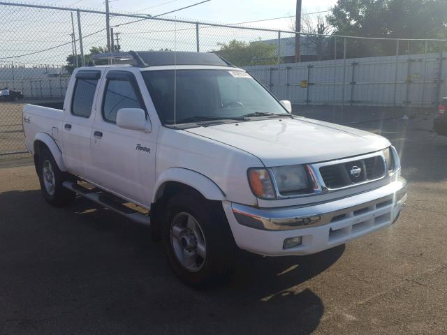 1N6ED27Y8YC385994 - 2000 NISSAN FRONTIER C WHITE photo 1