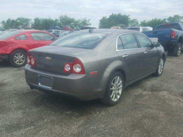 1G1ZE5E00CF229156 - 2012 CHEVROLET MALIBU LTZ 米色 照片 4