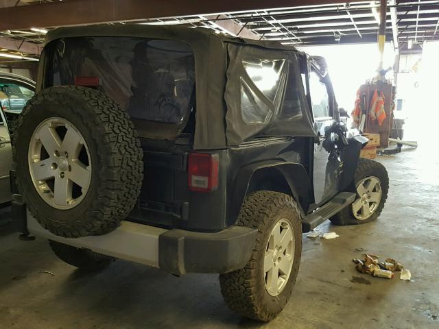 1J4AA5D11BL577536 - 2011 JEEP WRANGLER S GREEN photo 4