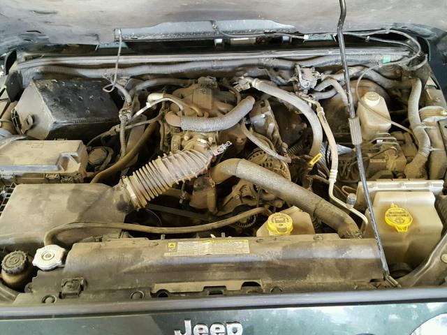 1J4AA5D11BL577536 - 2011 JEEP WRANGLER S GREEN photo 7