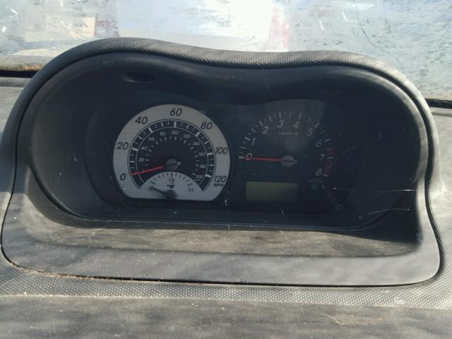 JTKKT624960140892 - 2006 TOYOTA SCION XA BLACK photo 8