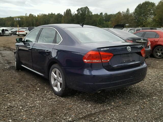 1VWAS7A39FC103454 - 2015 VOLKSWAGEN PASSAT S ლურჯი ფოტო 3