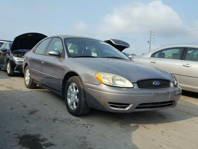 1FAFP56U96A175661 - 2006 FORD TAURUS SEL GRAY photo 1