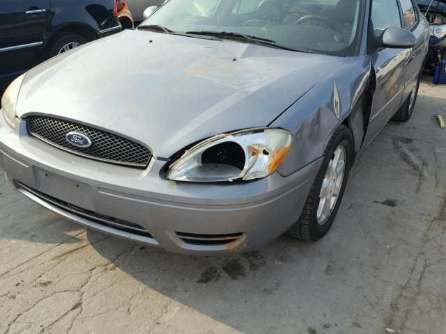 1FAFP56U96A175661 - 2006 FORD TAURUS SEL GRAY photo 9