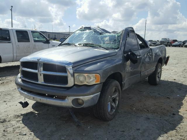 1D7HA18N15J625228 - 2005 DODGE RAM 1500 S GRAY photo 2