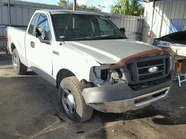 1FTRF12228KC58787 - 2008 FORD F150 SILVER photo 1