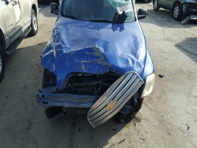 3GNDA13D86S632322 - 2006 CHEVROLET HHR LS BLUE photo 7