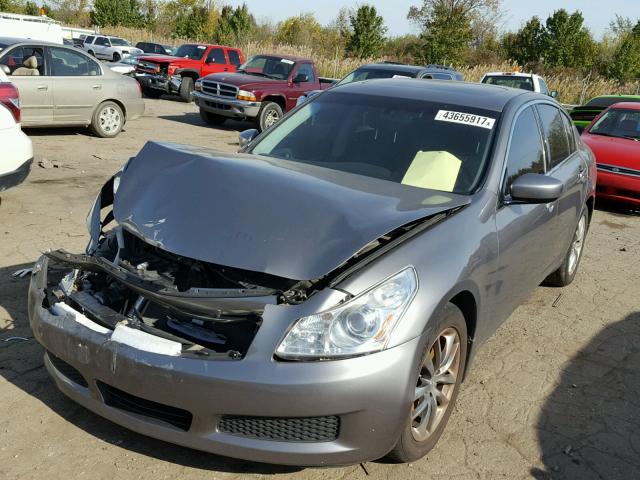 JNKCV61F79M052251 - 2009 INFINITI G37 SILVER photo 2