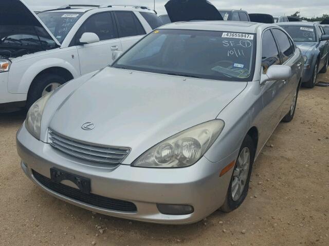 JTHBA30G345001431 - 2004 LEXUS ES SILVER photo 2