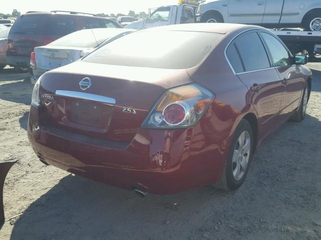 1N4AL21E97N441808 - 2007 NISSAN ALTIMA 2.5 RED photo 4