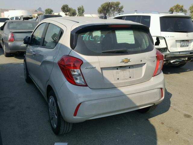 KL8CB6SA7GC626436 - 2016 CHEVROLET SPARK LS WHITE photo 3