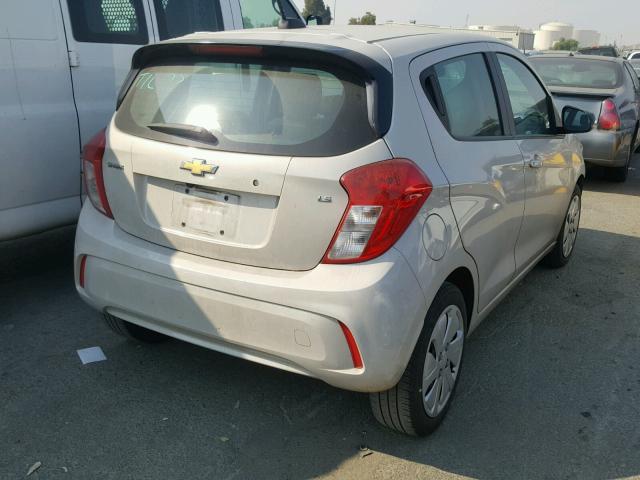 KL8CB6SA7GC626436 - 2016 CHEVROLET SPARK LS WHITE photo 4