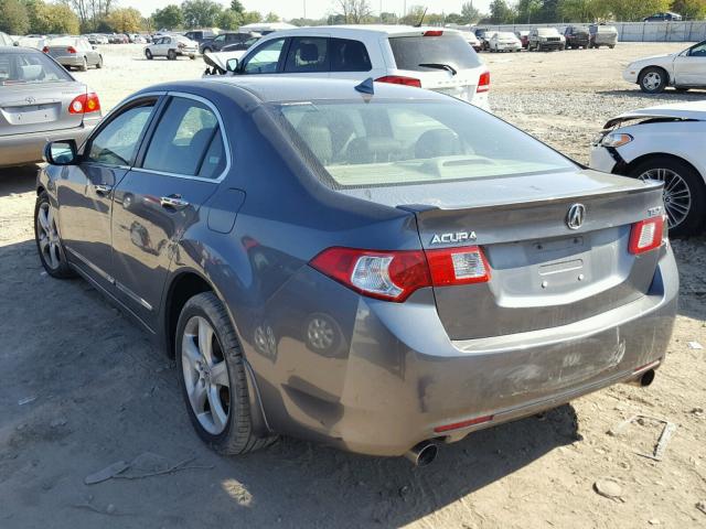 JH4CU266X9C002048 - 2009 ACURA TSX GRAY photo 3