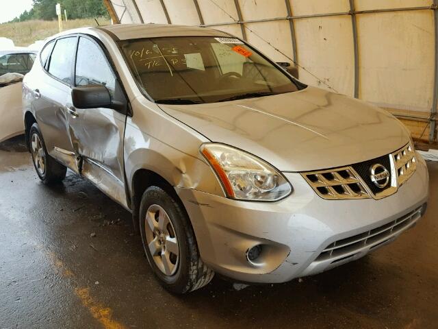 JN8AS5MV8CW700646 - 2012 NISSAN ROGUE SILVER photo 1