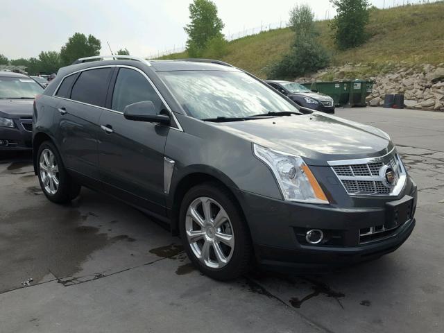 3GYFNJE32DS550409 - 2013 CADILLAC SRX PREMIU GREEN photo 1