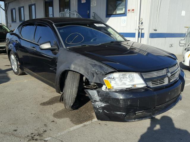 1B3CC4FB4AN125142 - 2010 DODGE AVENGER SX BLACK photo 1