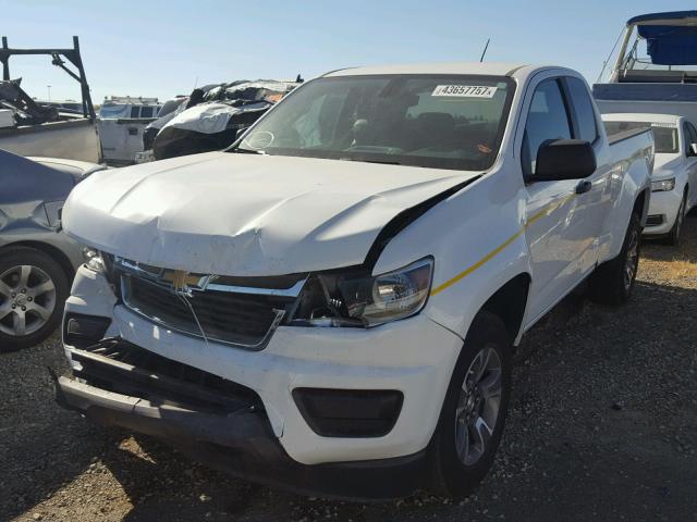 1GCHSBEA1G1238938 - 2016 CHEVROLET COLORADO WHITE photo 2