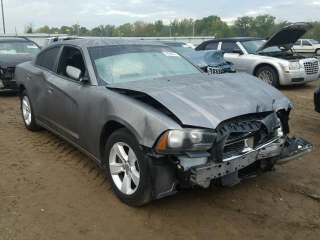 2B3CL3CG1BH581846 - 2011 DODGE CHARGER GRAY photo 1