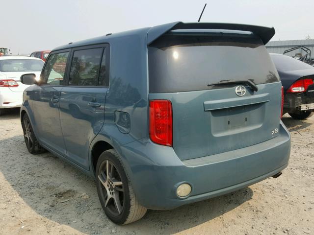 JTLKE50E391070624 - 2009 TOYOTA SCION XB 青绿色 照片 3