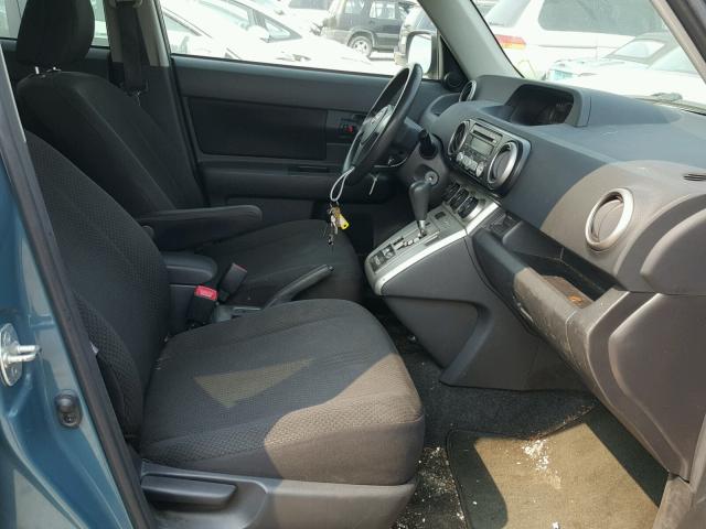 JTLKE50E391070624 - 2009 TOYOTA SCION XB 青绿色 照片 5