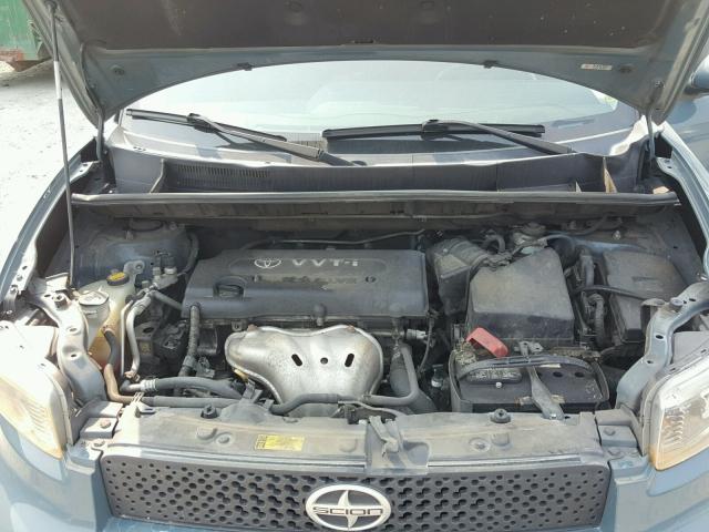 JTLKE50E391070624 - 2009 TOYOTA SCION XB 青绿色 照片 7
