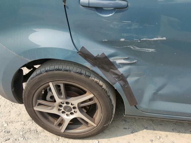 JTLKE50E391070624 - 2009 TOYOTA SCION XB 青绿色 照片 9