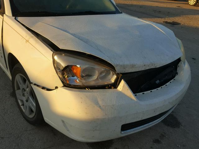 1G1ZT53F66F215764 - 2006 CHEVROLET MALIBU LT WHITE photo 9