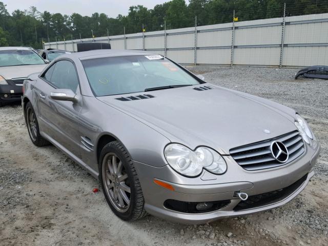 WDBSK75F14F071668 - 2004 MERCEDES-BENZ SL 500 SILVER photo 1