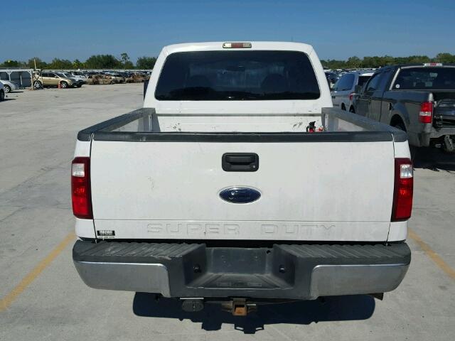 1FTSW21R98EB53085 - 2008 FORD F250 SUPER WHITE photo 10