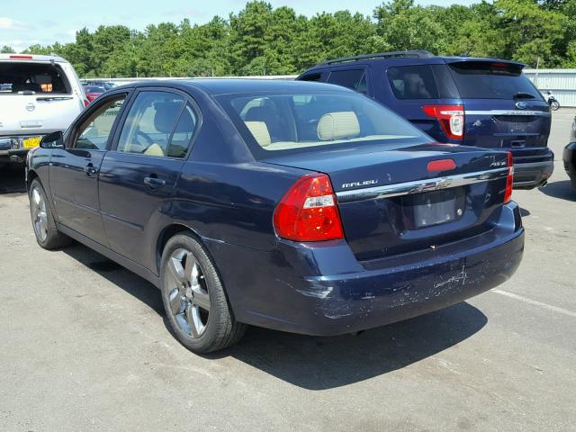 1G1ZS57N37F100772 - 2007 CHEVROLET MALIBU LS Mavi foto 3