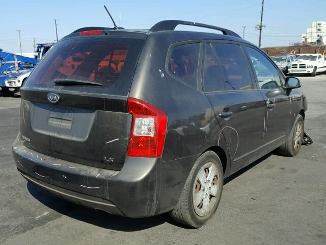 KNAFG529897262395 - 2009 KIA RONDO BASE BROWN photo 4