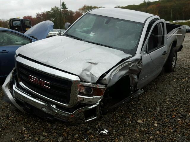 1GTN1TEH1EZ389186 - 2014 GMC SIERRA SILVER photo 2