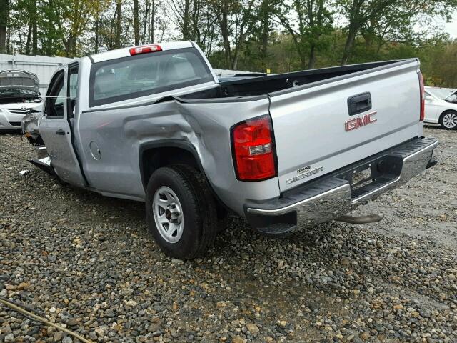 1GTN1TEH1EZ389186 - 2014 GMC SIERRA SILVER photo 3