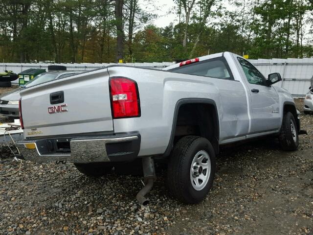 1GTN1TEH1EZ389186 - 2014 GMC SIERRA SILVER photo 4