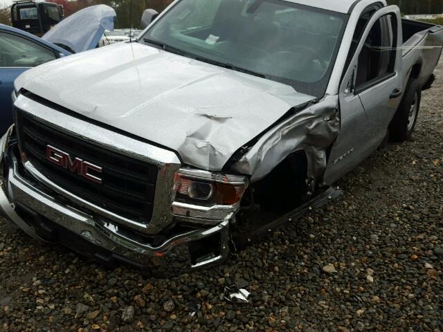 1GTN1TEH1EZ389186 - 2014 GMC SIERRA SILVER photo 9