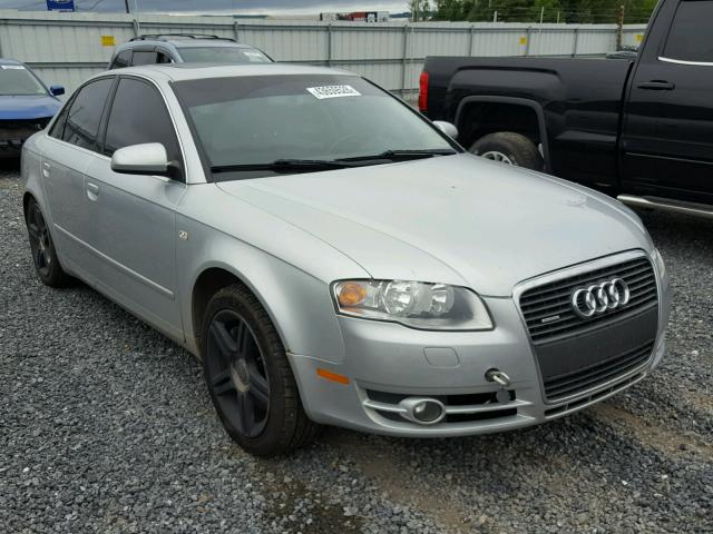 WAUDF78E57A115879 - 2007 AUDI A4 2.0T QU SILVER photo 1