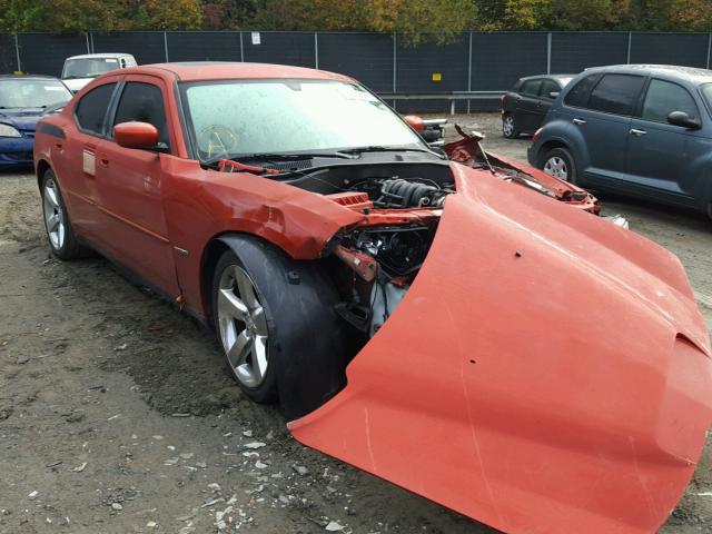 2B3KA53H76H261748 - 2006 DODGE CHARGER R/ ORANGE photo 1