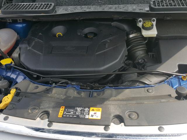 1FMCU9J96HUB20212 - 2017 FORD ESCAPE TIT BLUE photo 7