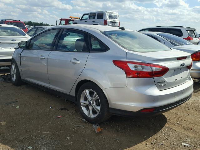 1FADP3F26DL272652 - 2013 FORD FOCUS SE SILVER photo 3