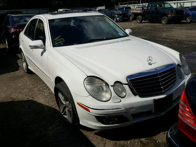 WDBUF87X39B384003 - 2009 MERCEDES-BENZ E 350 4MAT WHITE photo 1