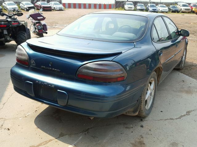1G2WK52J52F230922 - 2002 PONTIAC GRAND PRIX TEAL photo 4
