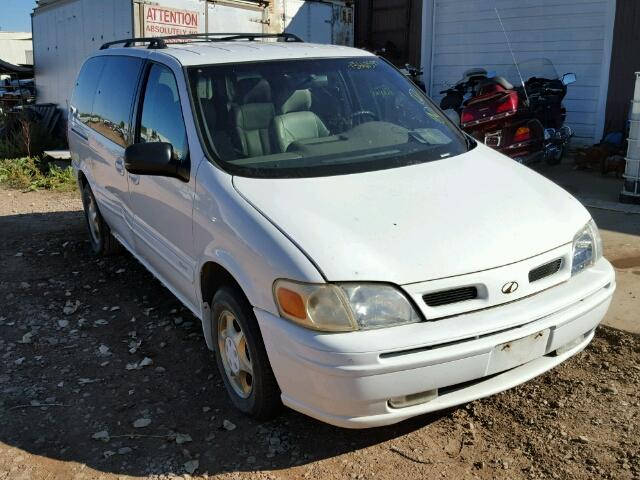 1GHDX03E0XD226346 - 1999 OLDSMOBILE SILHOUETTE WHITE photo 1