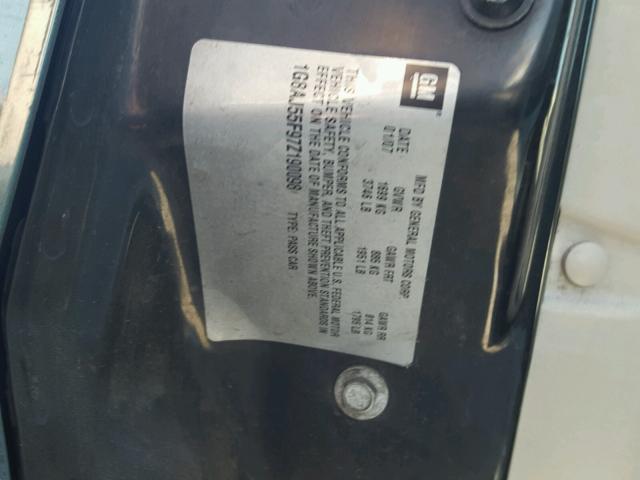 1G8AJ55F97Z190098 - 2007 SATURN ION LEVEL GREEN photo 10